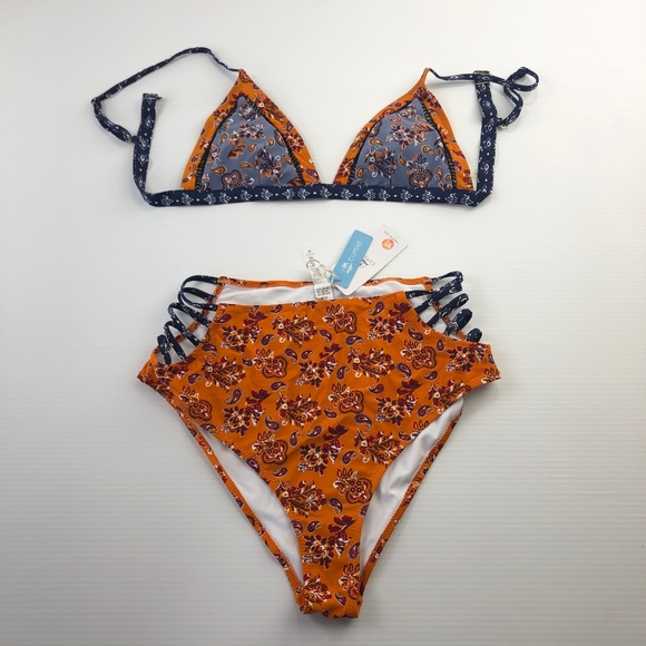 Cupshe Other - 👙 Cupshe Swimsuits Strap Shoulder Sexy Bra Briefs